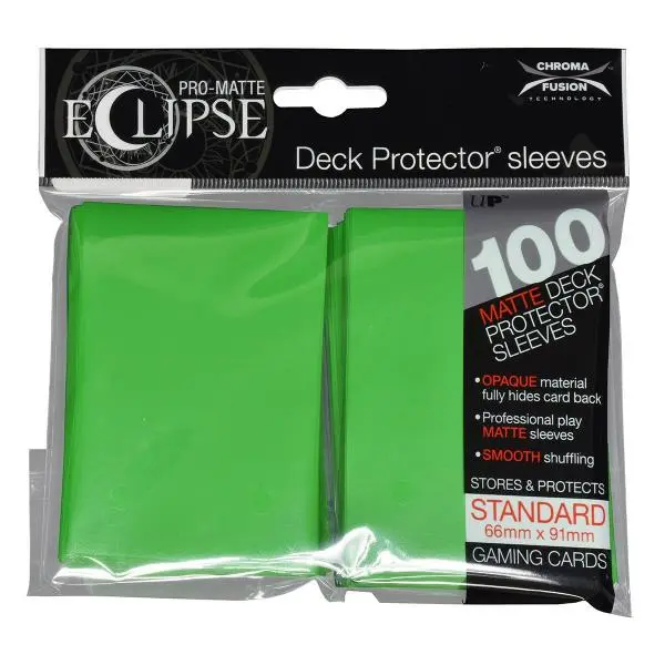 Pro Matte Standard Deck Protectors (100ct) - Lime Green [ Pre-order ]