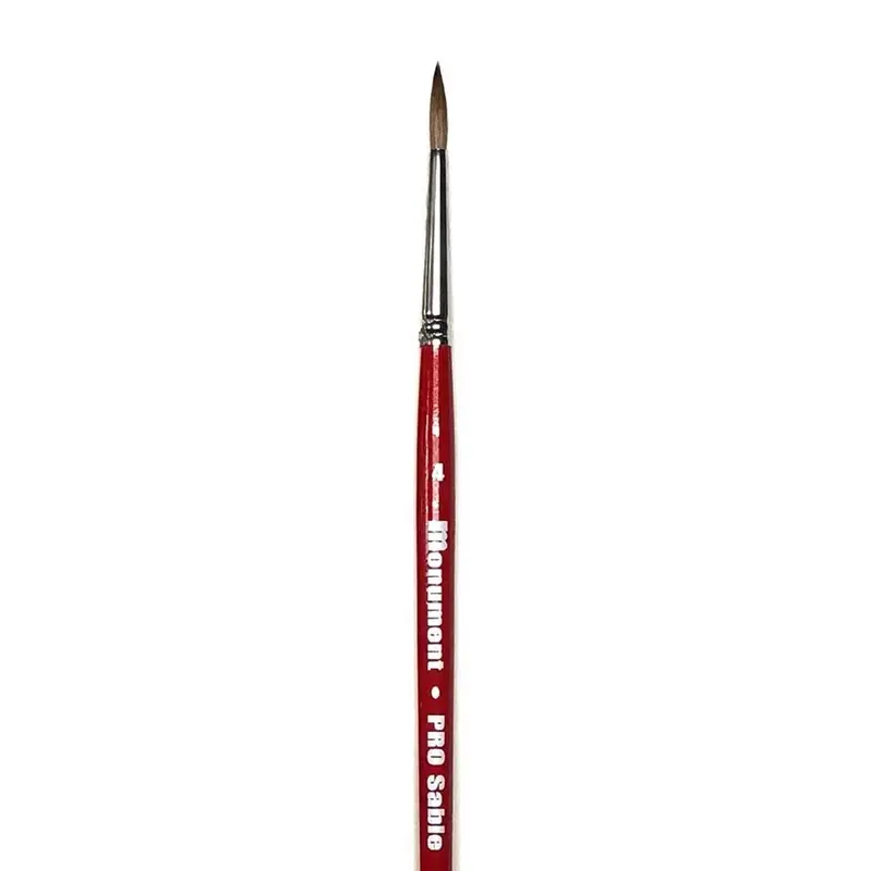 PRO Sable Paint Brush Round 4 - Monument Hobbies