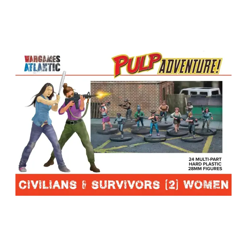Pulp Adventure Female Civilians & Survivors
