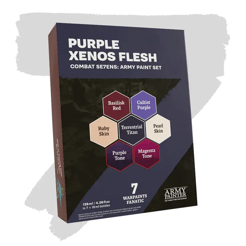 Purple Xenos Flesh - The Army Painter Combat Se7ens Paint Set