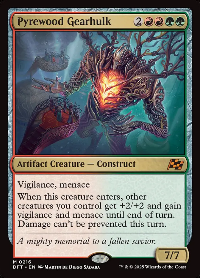 Pyrewood Gearhulk Aetherdrift #216