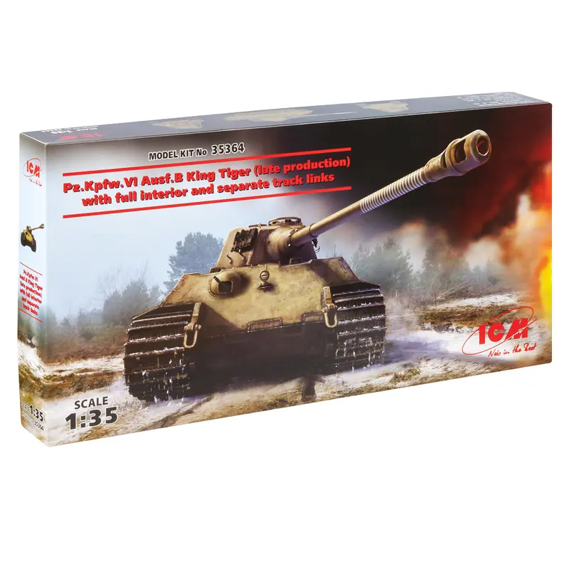 Pz.Kpfw.VI Ausf.B King Tiger (late production) with Full interior