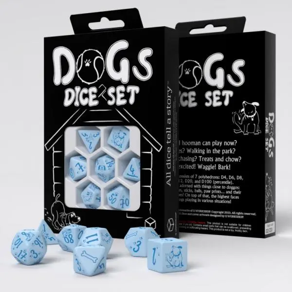 Q-Workshop Dogs Dice Set Max