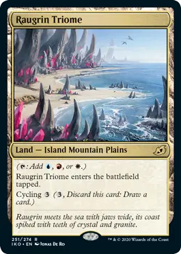 Raugrin Triome MTG Ikoria - 251 Non-Foil