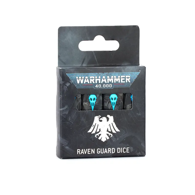 Raven Guard Dice Set - Warhammer 40k