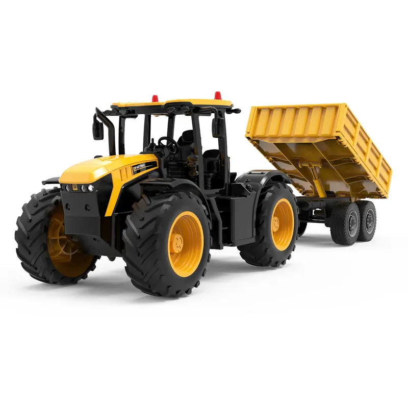 RC JCB Farm Tractor with Tipping Trailer | Double E