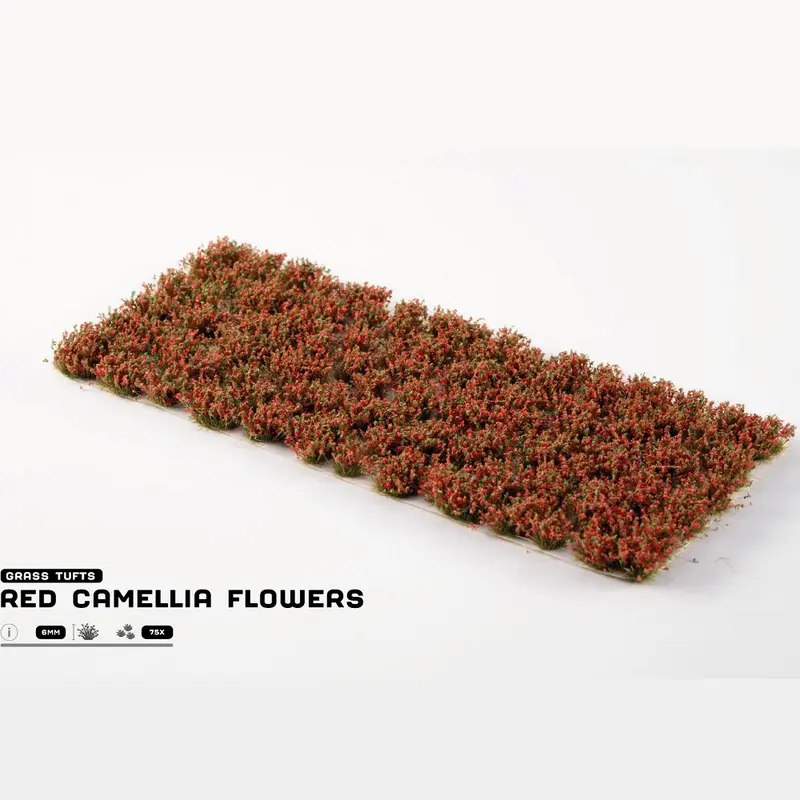 Red Camellia Flowers - Gamers Grass