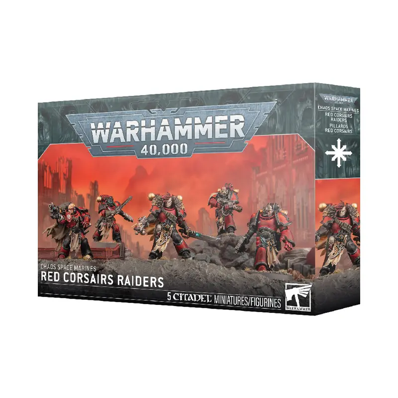 Red Corsairs Raiders - Chaos Space Marines