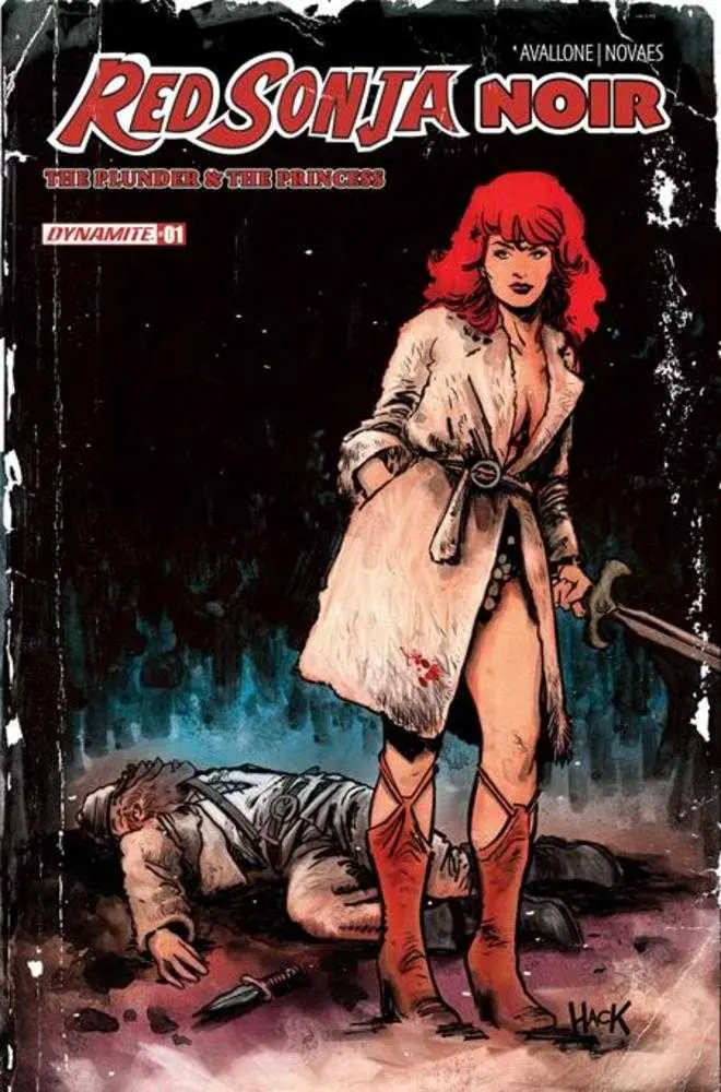 Red Sonja Noir The Plunder And The Princess #1 (One Shot) Cover B Robert Hack Variant