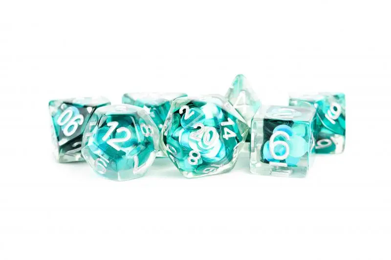 Resin Poly Dice Set