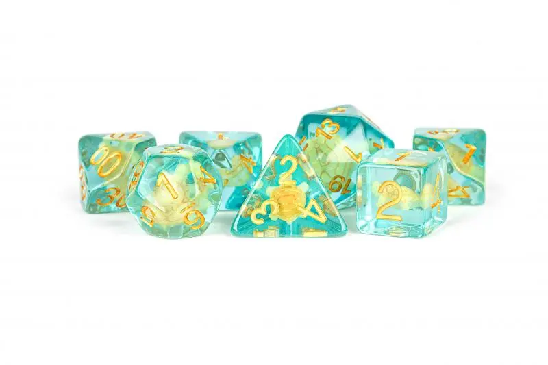 Resin Poly Dice Set
