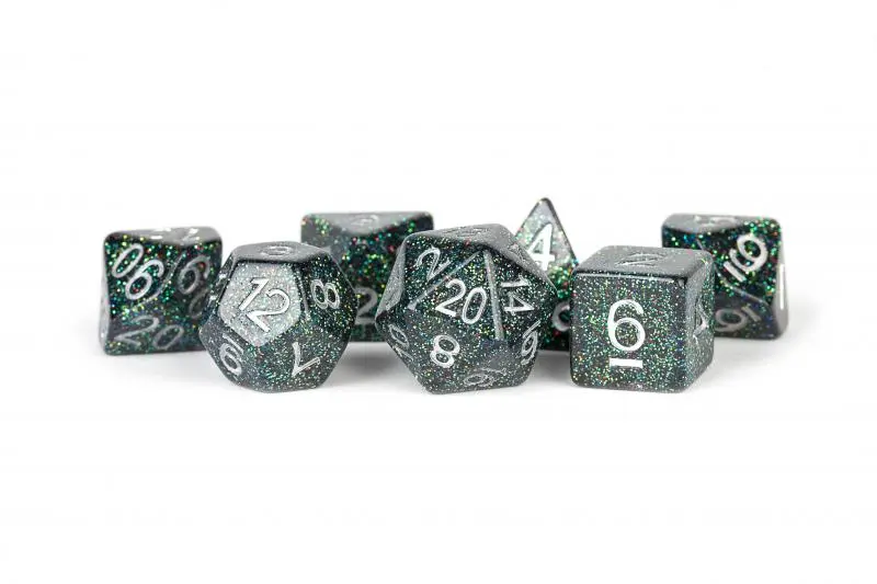 Resin Poly Dice Set