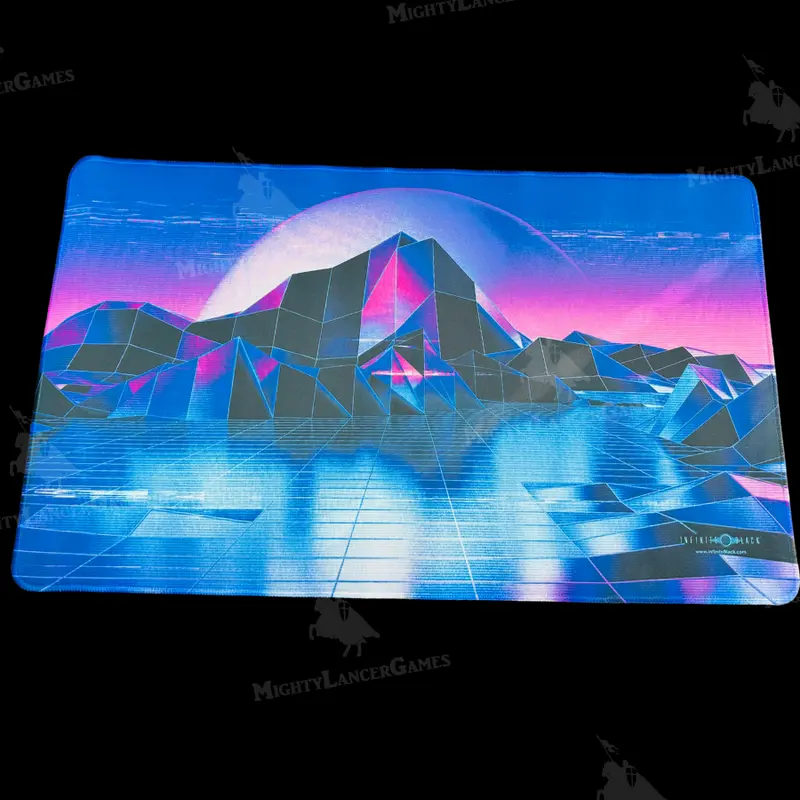 Retrowave Island Playmat - 1UP