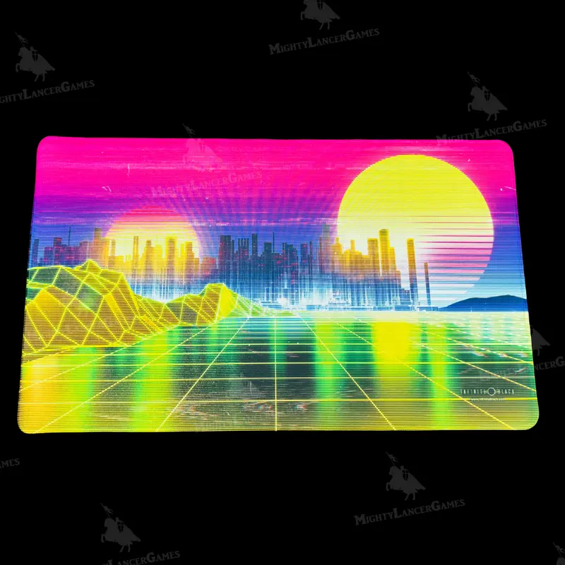 Retrowave Plains Playmat - 1UP
