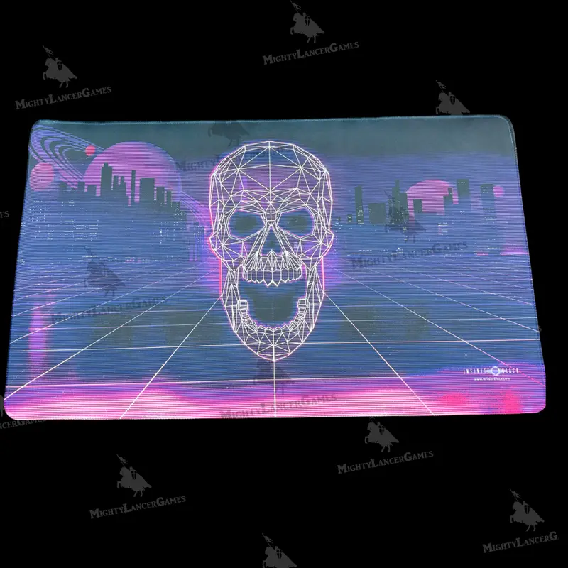 Retrowave Swamp Playmat - 1UP