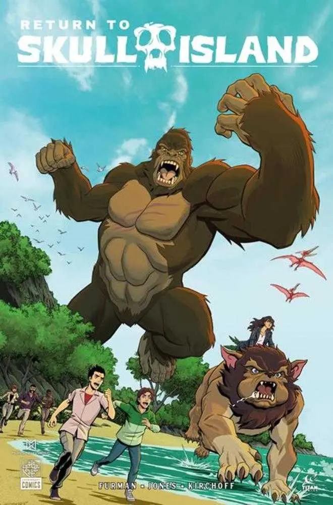 Return To Skull Island #1 4 Christopher Jones Pack Limited To 500 Copies