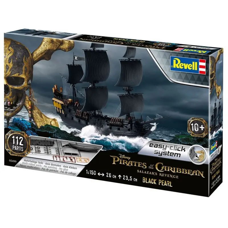 Revell Black Pearl Model Kit - 1/150 Easy Click