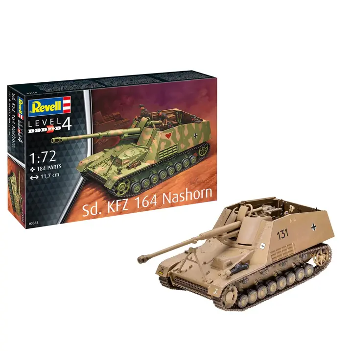Revell Sd.Kfz. 164 Nashorn – 1/72 Scale Model Kit