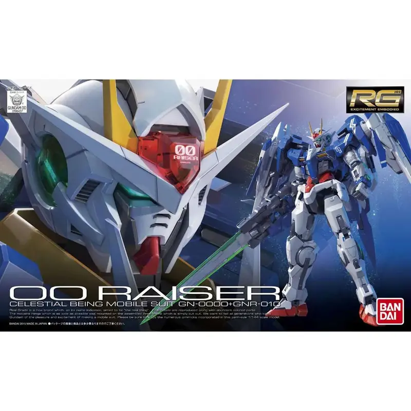 RG 00 Raiser GN-0000+GNR-010 – 1/144 Bandai Gunpla