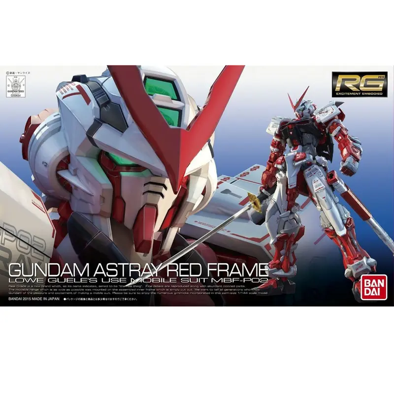 RG Gundam Astray Red Frame MBF-P02 – 1/144 Bandai Gunpla