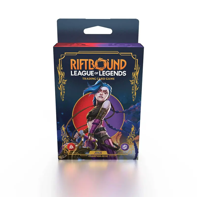 Riftbound League Of Legends - Jinx Champion Deck TCG