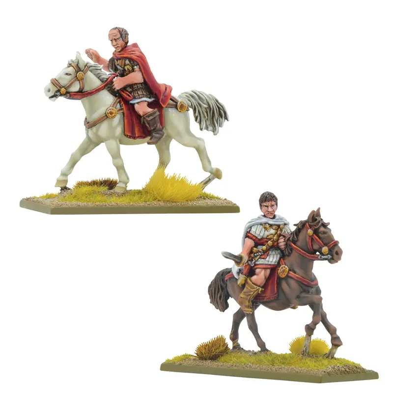 Roman Generals Lucius Cornelius Sulla & Gaius Marius Hail Caesar