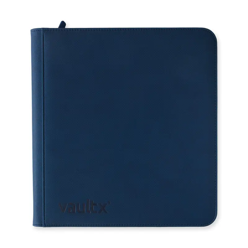 Royal Blue Vaultx 12-Pocket Zip Binder