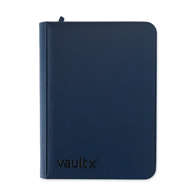 Royal Blue Vaultx 9-Pocket Zip Binder