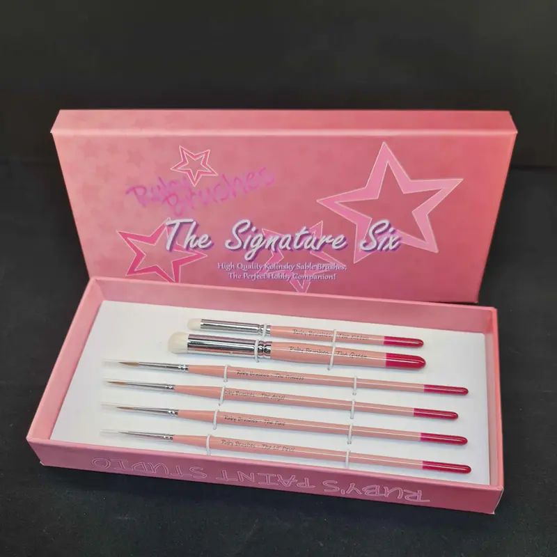Ruby Brushes The Signature Six Brush Set
