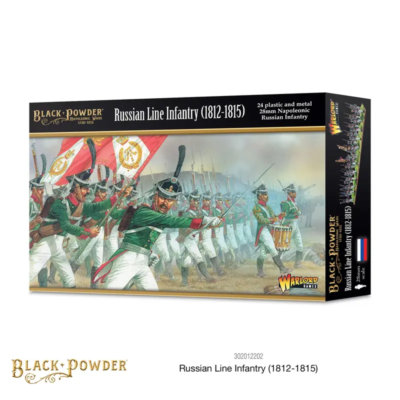 Russian Line Infantry 1812-1815 - Black Powder