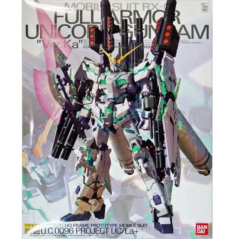 RX-0 Full Armour Unicorn Gundam Version KA - Gundam Bandai