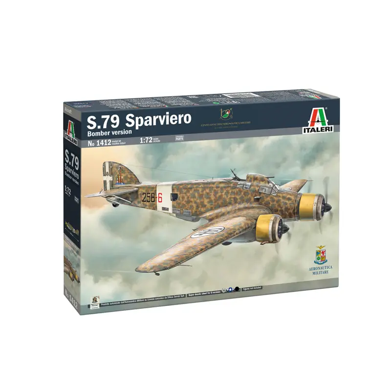 S.79 Sparviero Bomber Version - Italeri 1