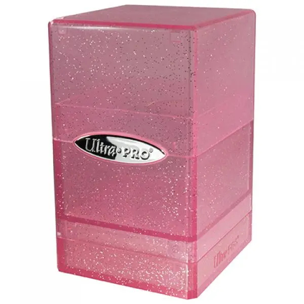 Satin Tower - Glitter Pink