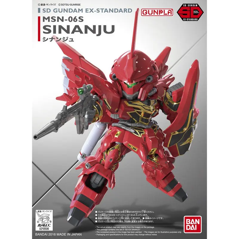 SD Gundam Ex-Standard Sinanju - Bandai Gunpla