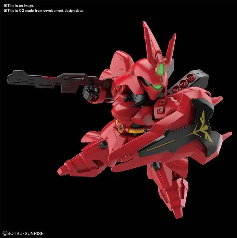 SD Gundam MSN-04 Sazabi Ex Standard – Bandai Gunpla