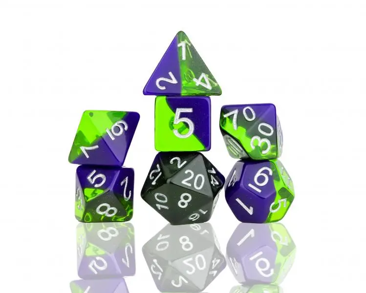 Sea Glass Polyhedral Dice Set - Sirius Dice