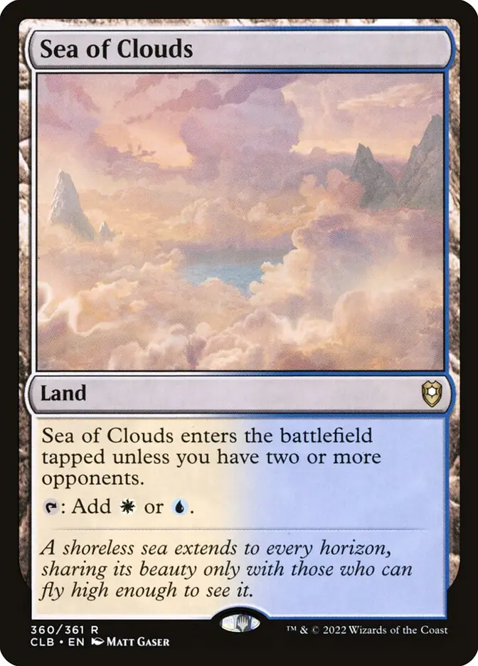 Sea of Clouds - Commander Legends #360