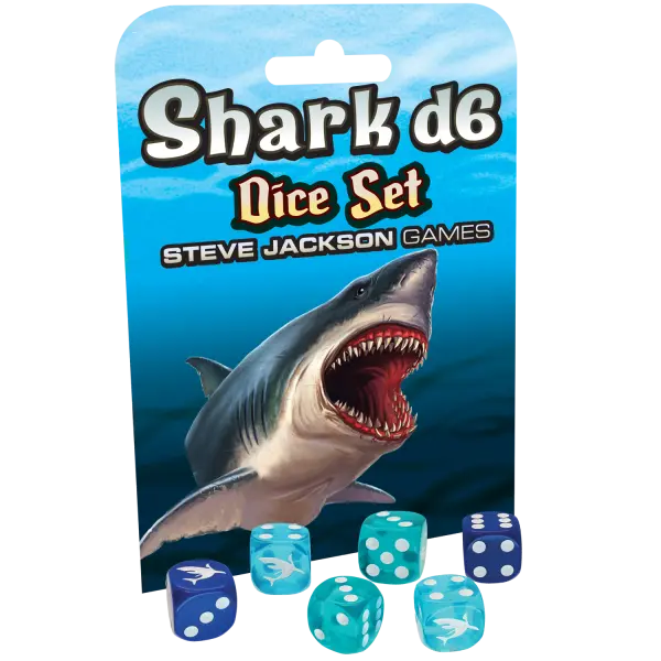 Shark D6 Dice Set