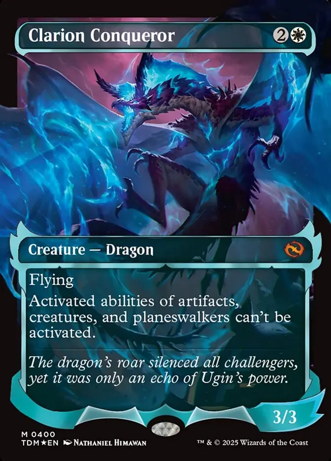 Showcase Clarion Conqueror Tarkir Dragonstorm #400