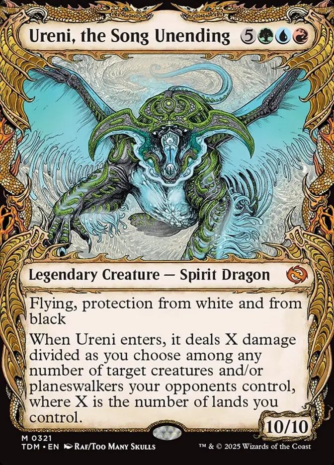 Showcase Ureni, the Song Unending Tarkir Dragonstorm #321