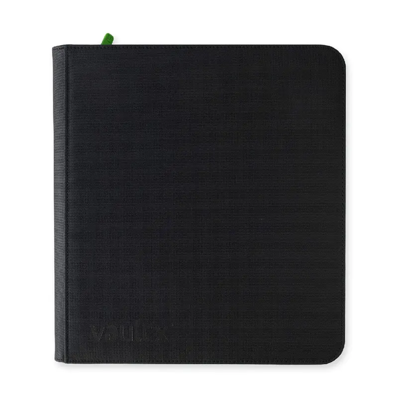 Signature Black Vaultx 12-Pocket Zip Binder XL