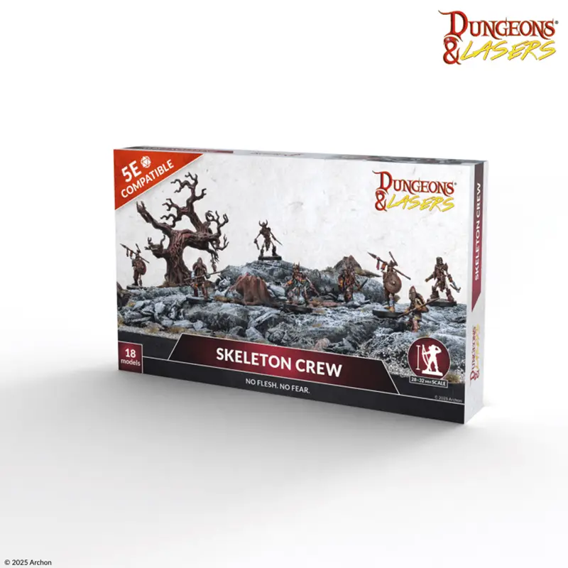 Skeleton Crew Dungeons And Lasers Miniatures