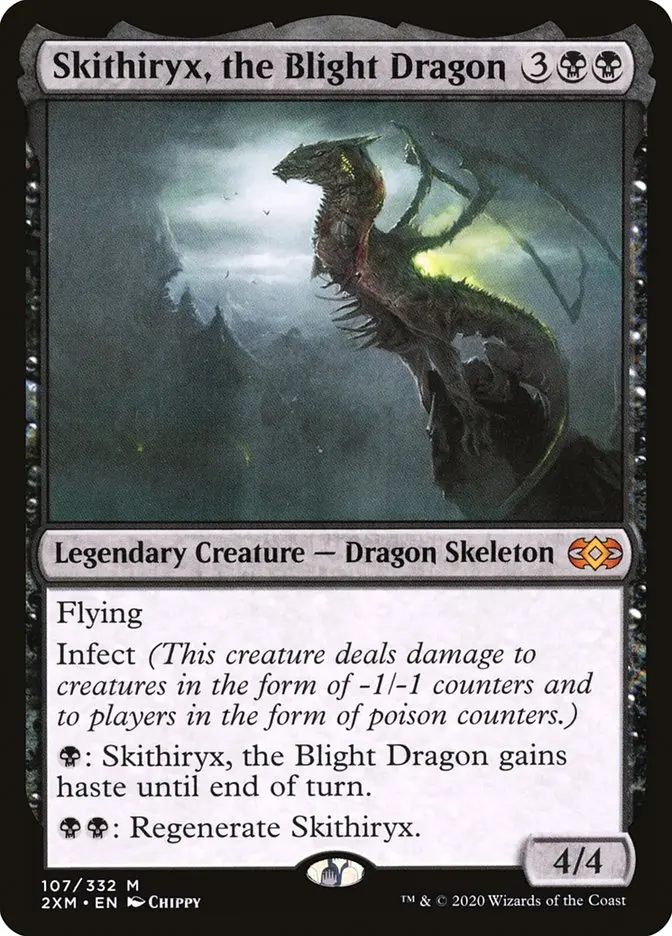 Skithiryx, the Blight Dragon Double Masters #107