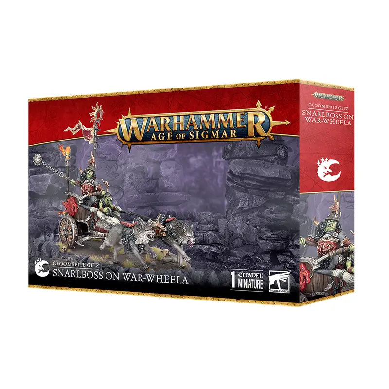Snarlboss on War-Wheela - Gloomspite Gitz