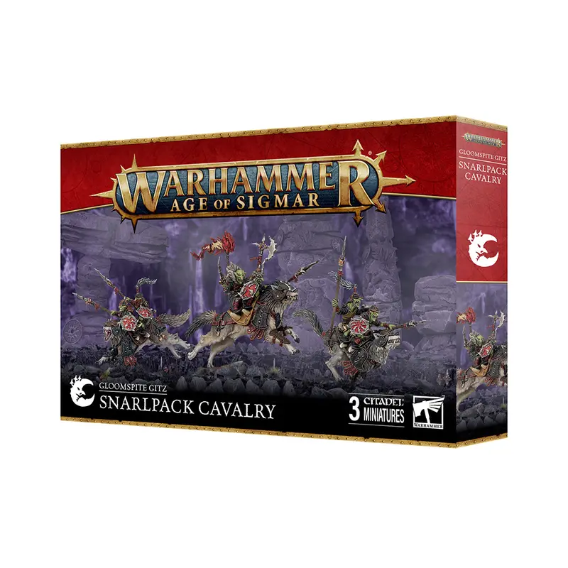Snarlpack Cavalry - Gloomspite Gitz