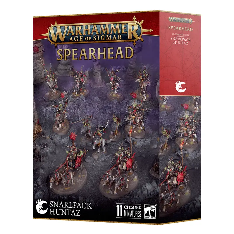 Snarlpack Huntaz Gloomspite Gitz Spearhead