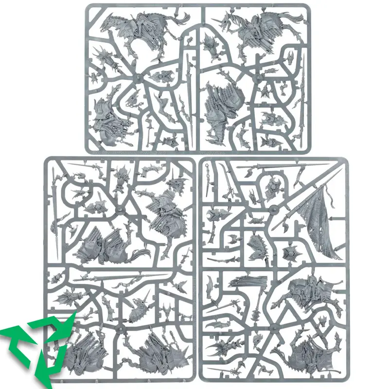 Soulblight Gravelords Blood Knights - On Sprue