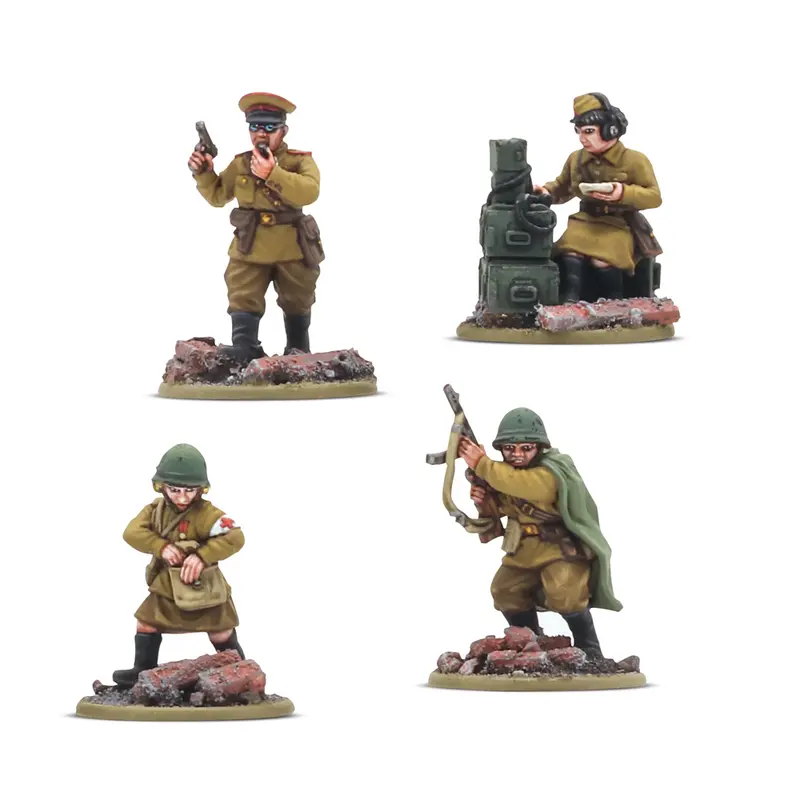 Soviet Infantry HQ - Bolt Action