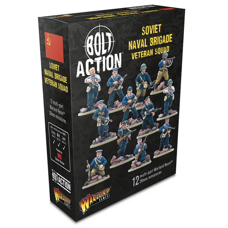 Soviet Naval Brigade Veteran Squad - Bolt Action