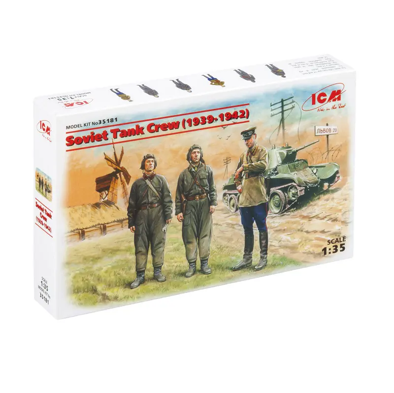 Soviet Tank Crew (1939-1942) Plastic Kit